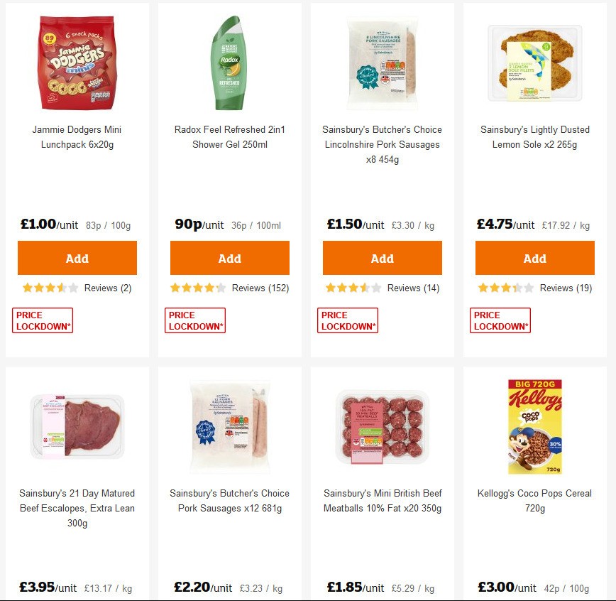 Sainsbury's Offers from 15 May