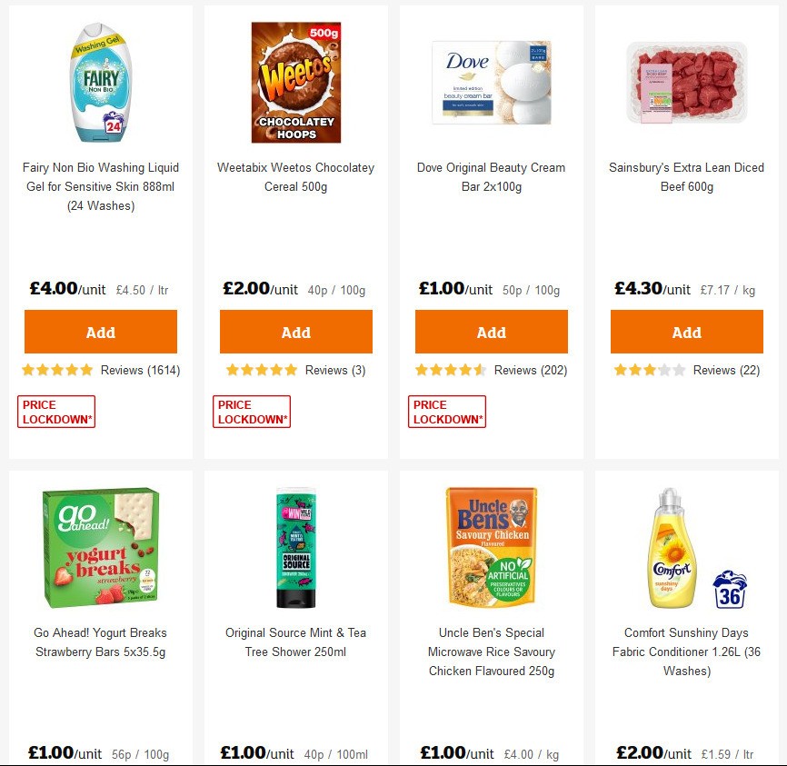 Sainsbury's Offers from 15 May