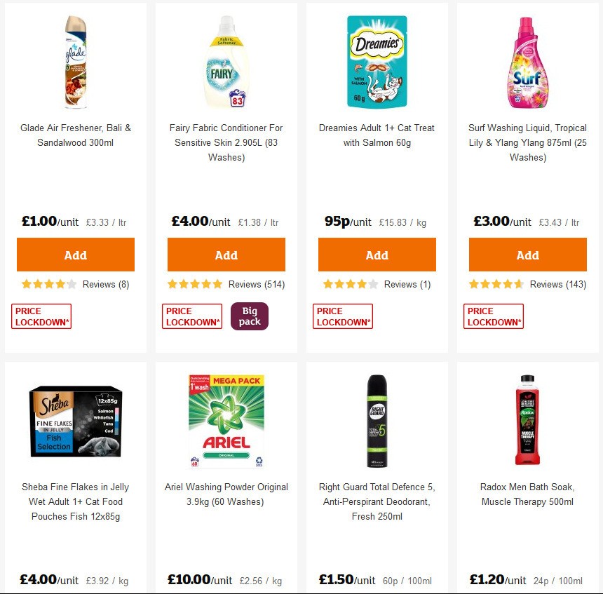 Sainsbury's Offers from 15 May