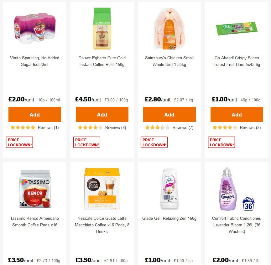 Sainsbury's Offers from 15 May