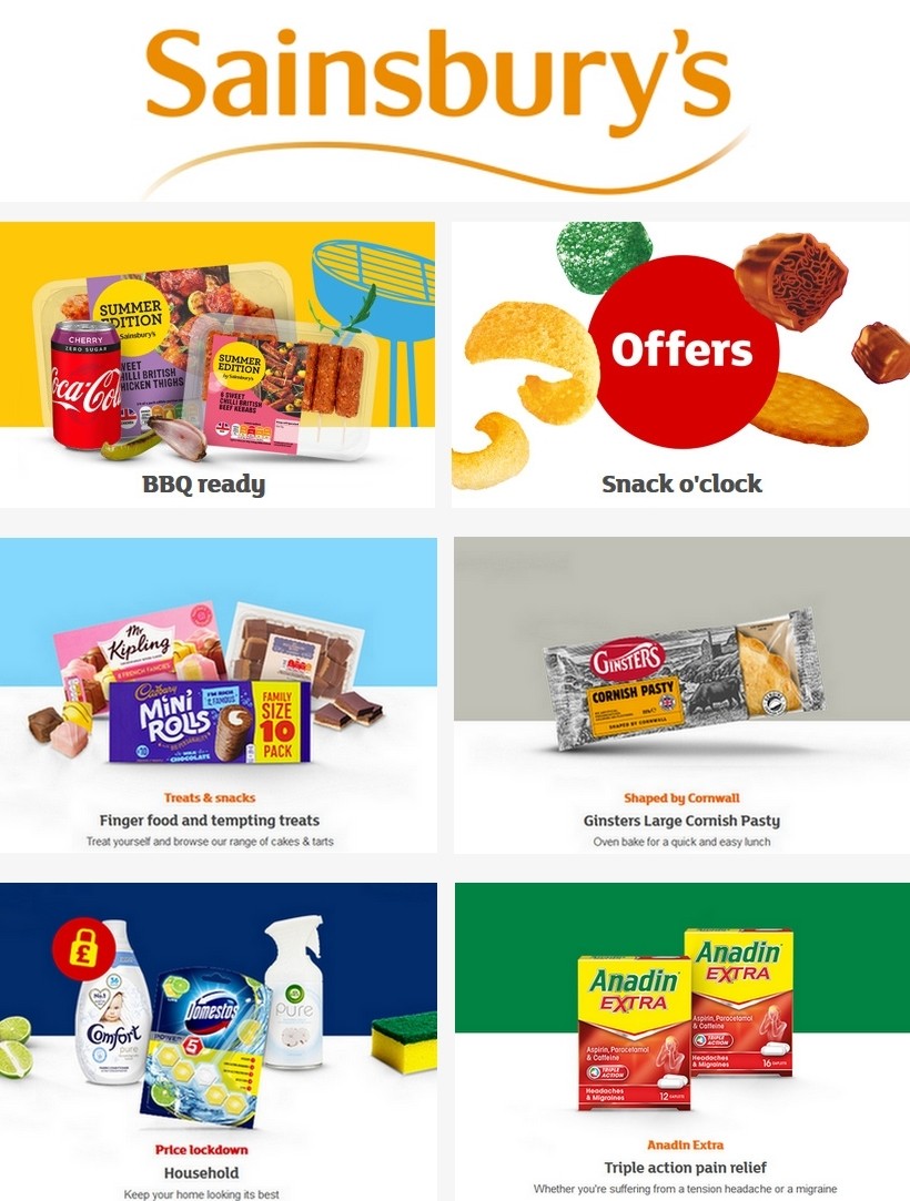 Sainsbury's Offers from 22 May