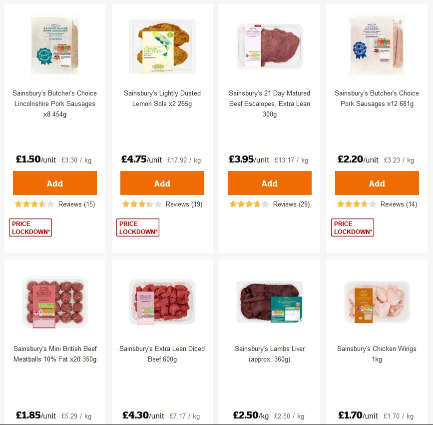 Sainsbury's Offers from 22 May