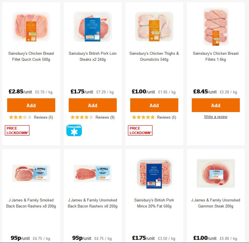 Sainsbury's Offers from 22 May