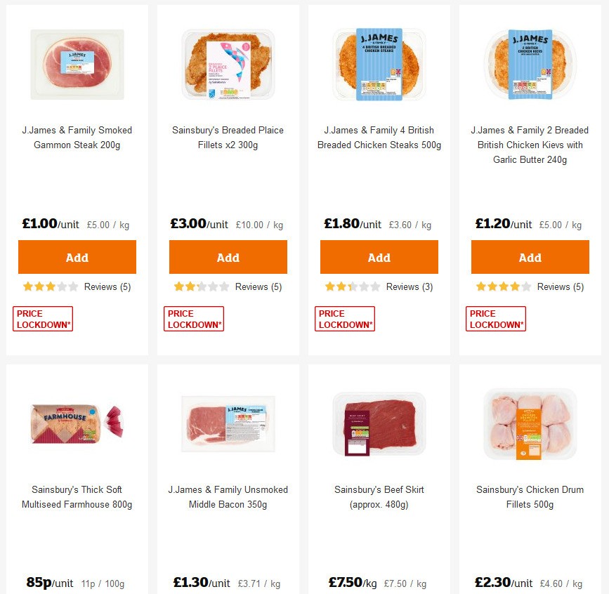 Sainsbury's Offers from 22 May