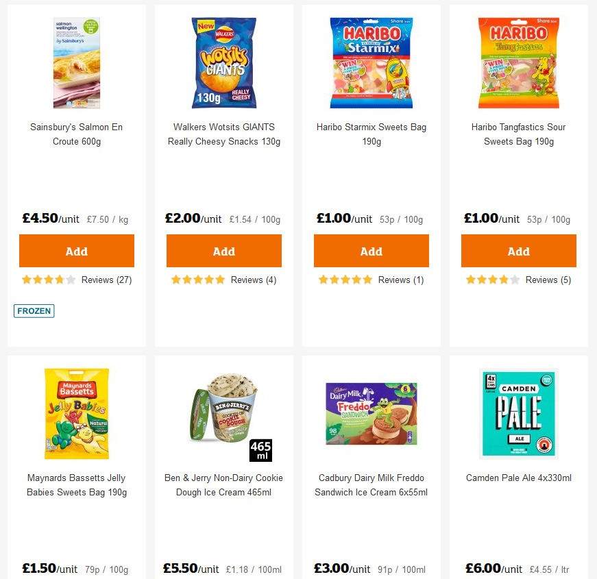 Sainsbury's Offers from 22 May