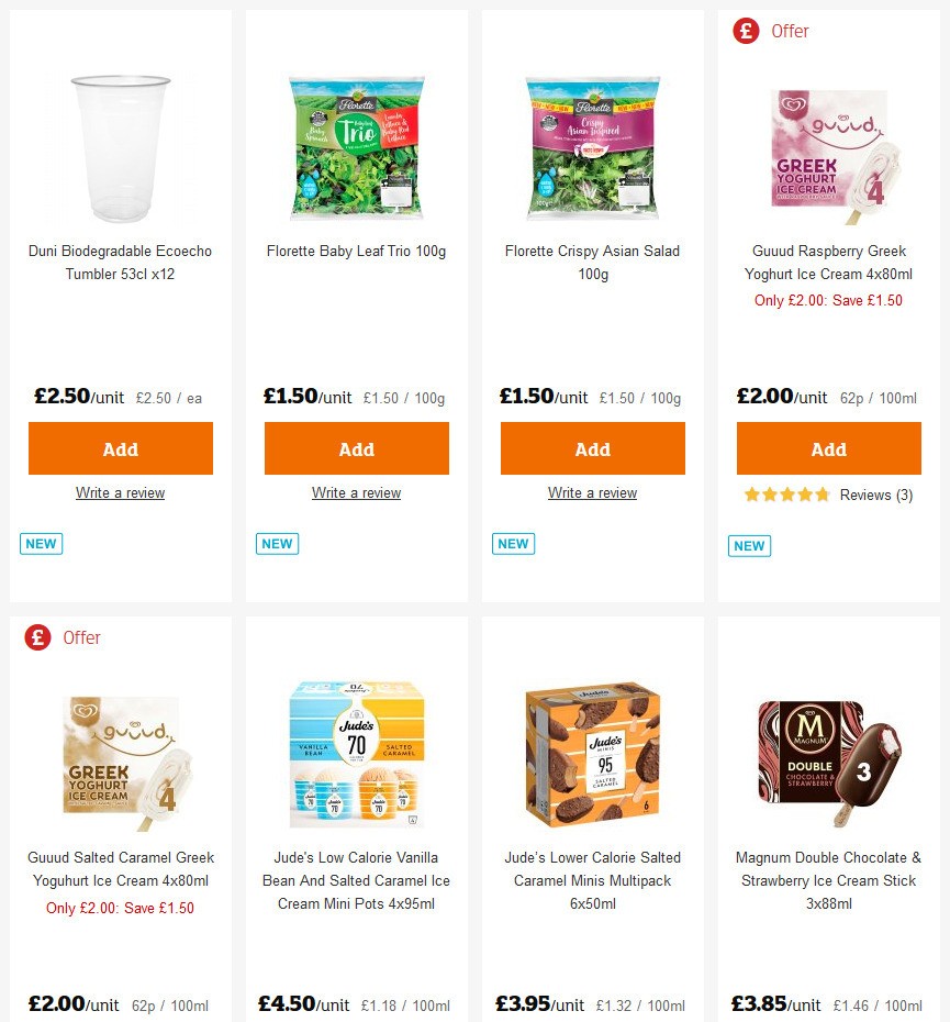 Sainsbury's Offers from 22 May