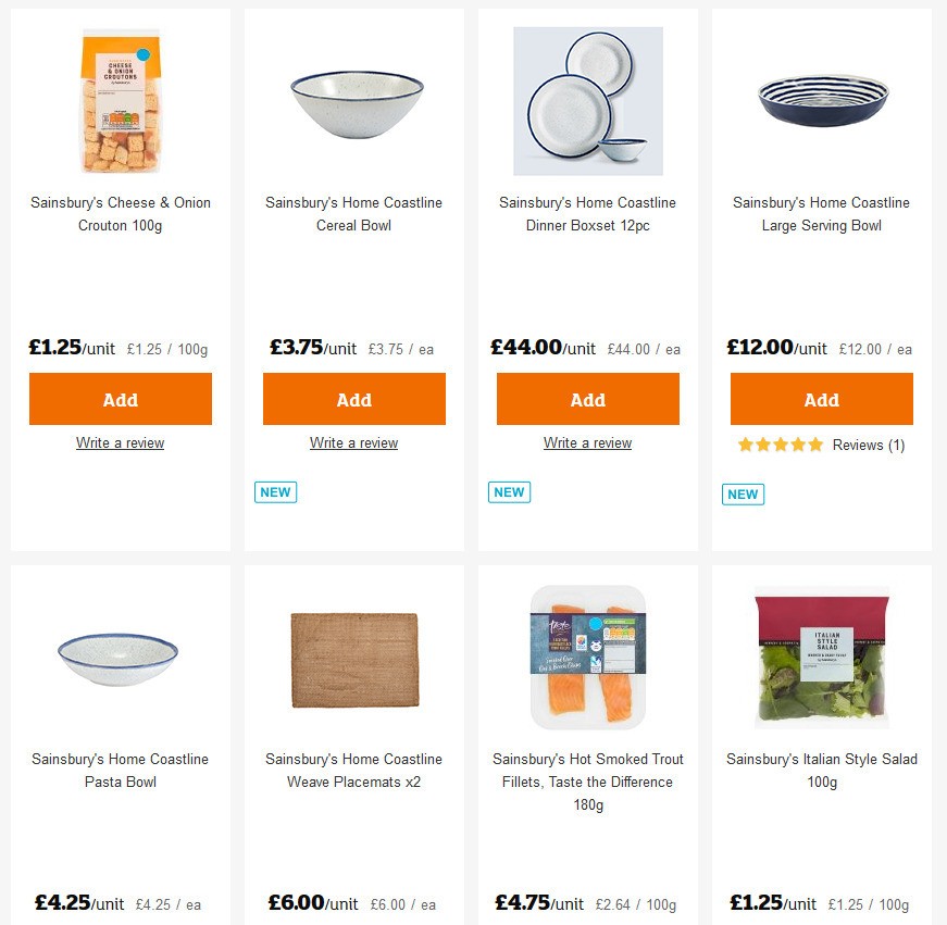 Sainsbury's Offers from 22 May