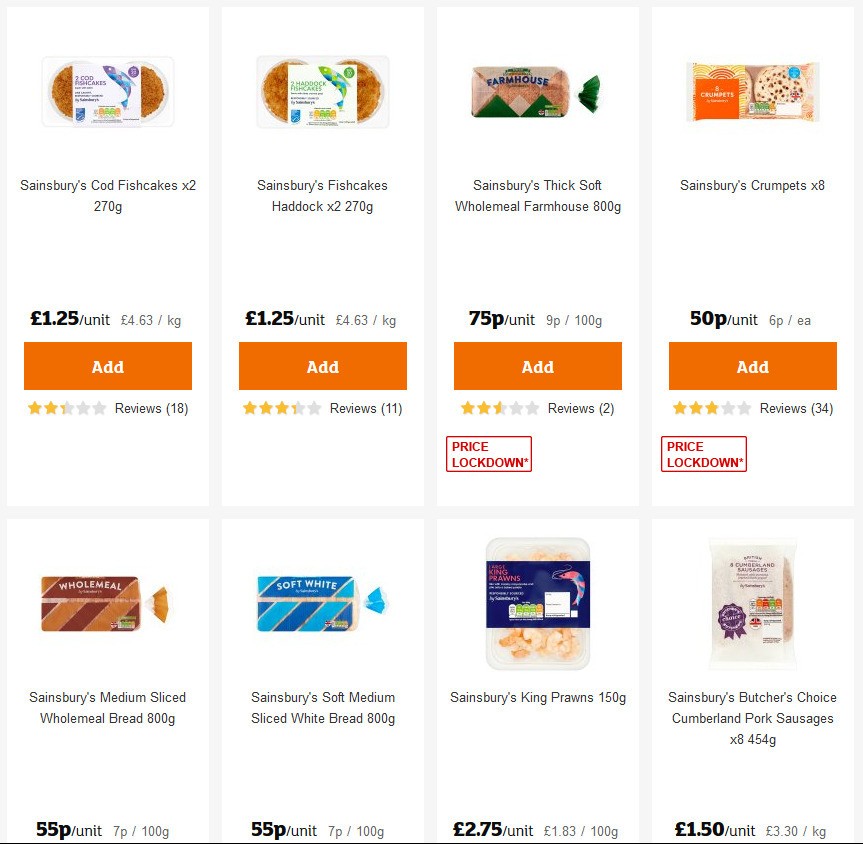 Sainsbury's Offers from 22 May