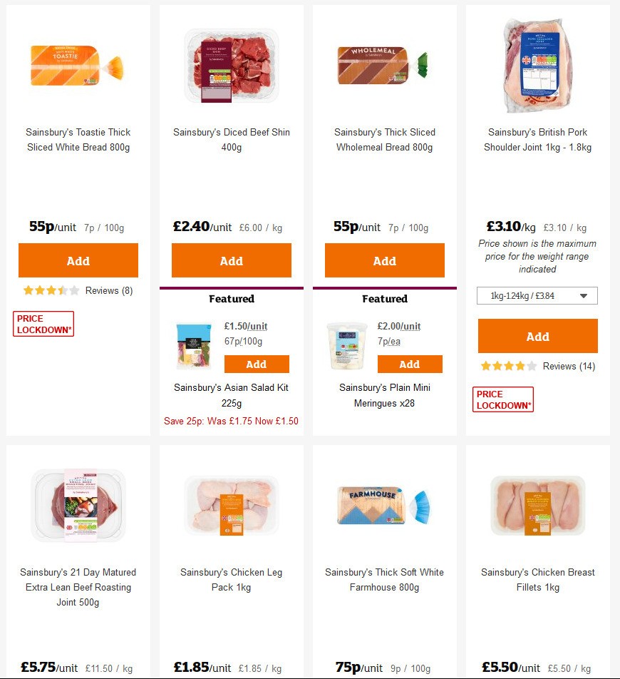 Sainsbury's Offers from 22 May