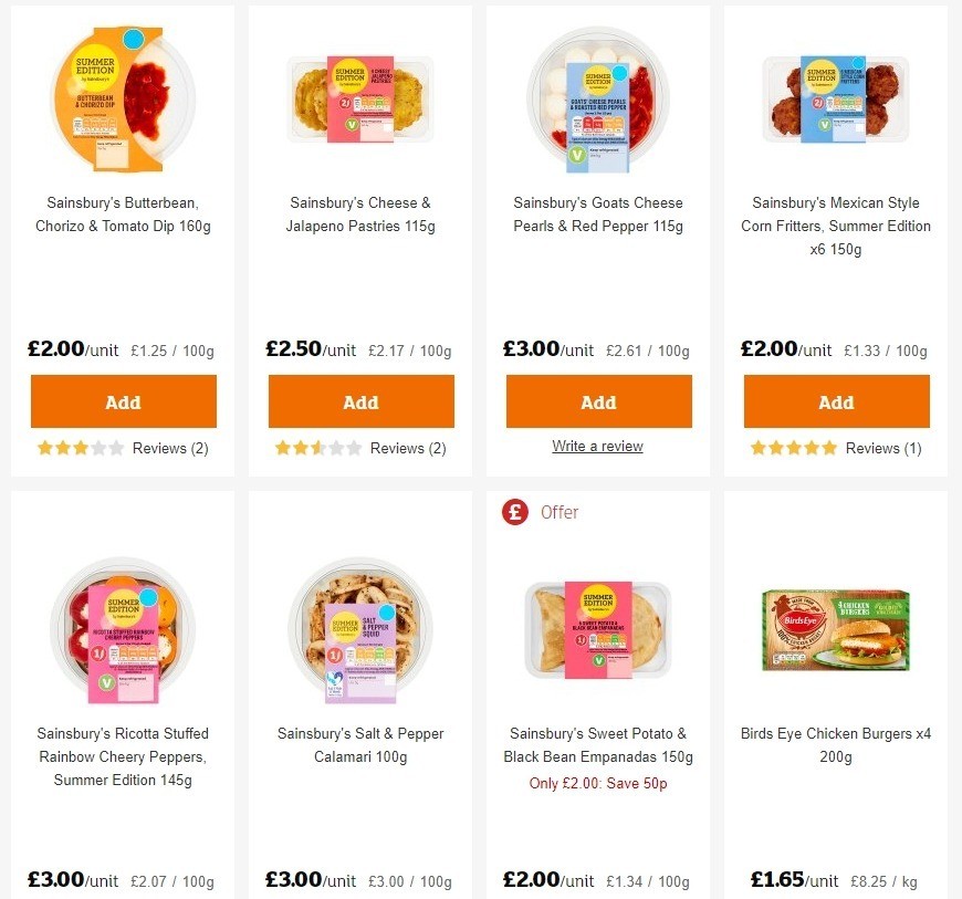 Sainsbury's Offers from 5 June