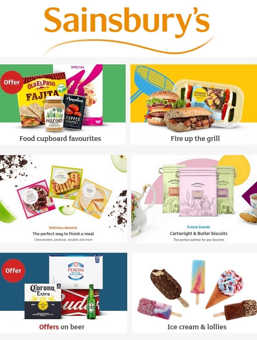 Sainsbury's Offers from 12 June