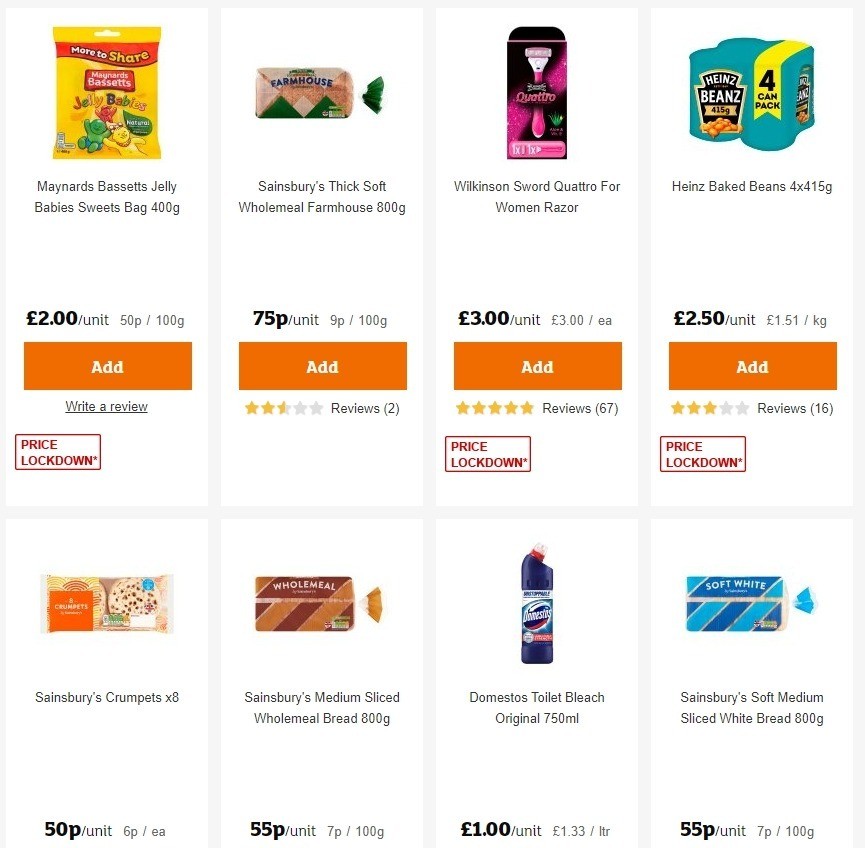 Sainsbury's Offers from 12 June