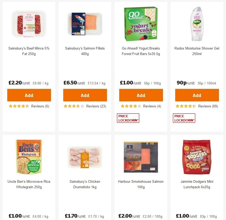 Sainsbury's Offers from 12 June