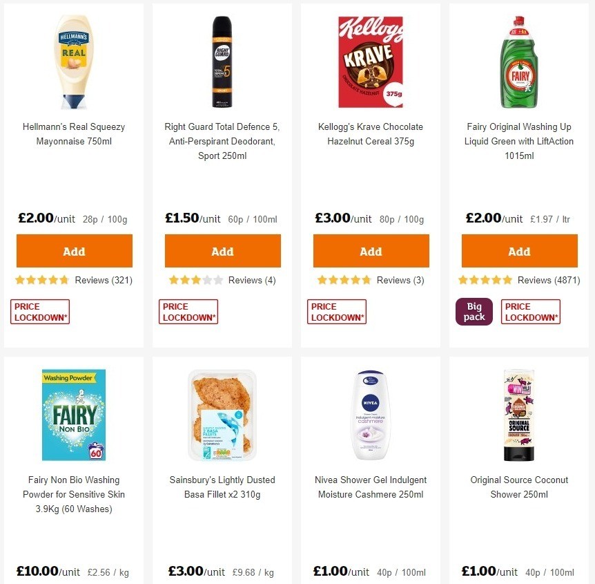 Sainsbury's Offers from 12 June