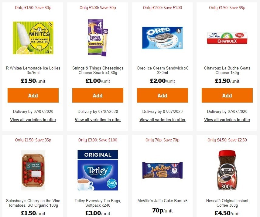 Sainsbury's Offers from 19 June