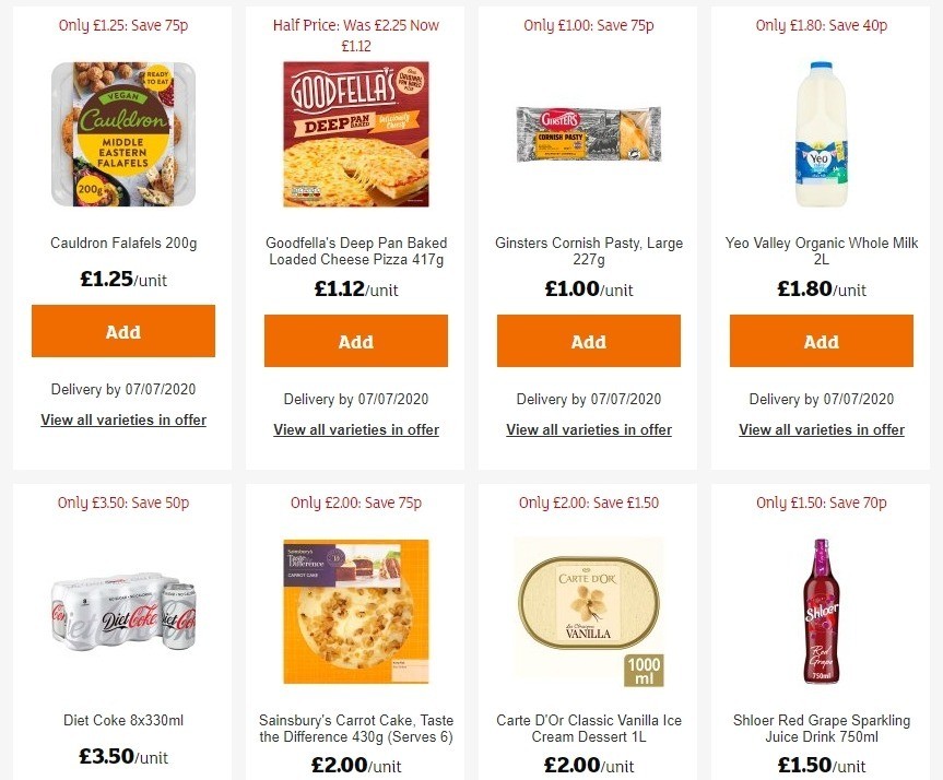 Sainsbury's Offers from 19 June