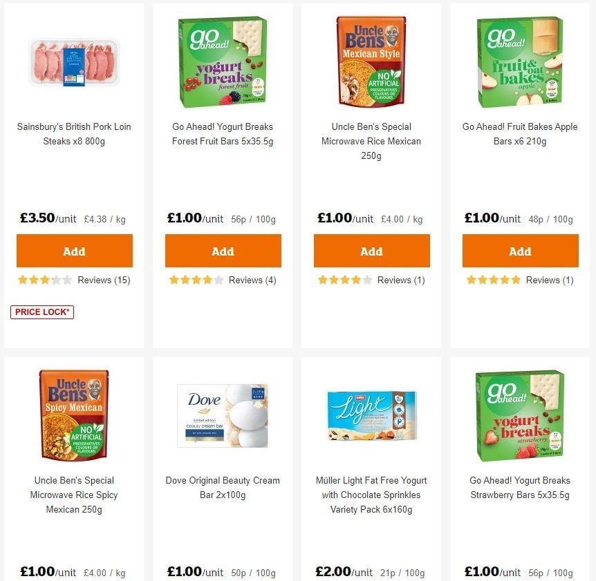 Sainsbury's Offers from 19 June