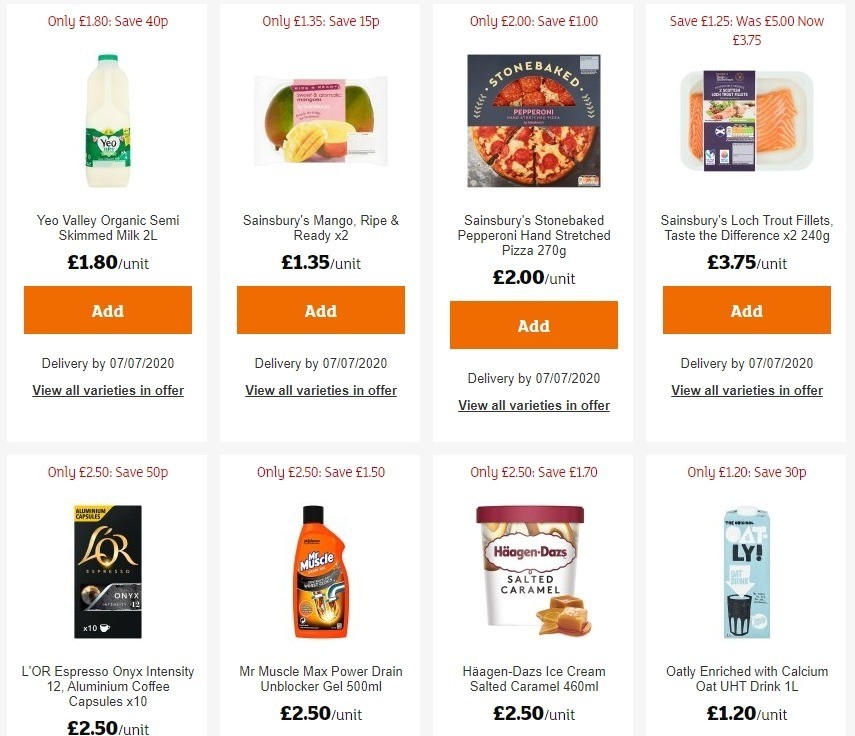 Sainsbury's Offers from 19 June