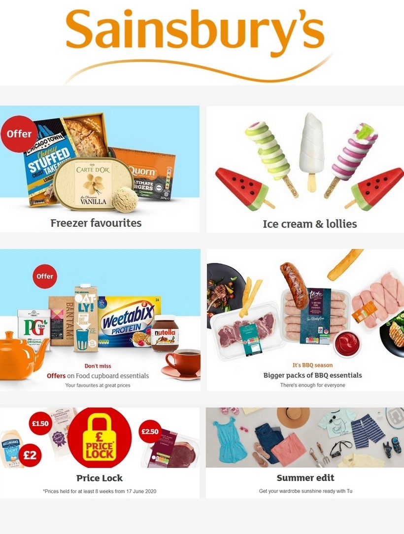 Sainsbury's Offers from 26 June