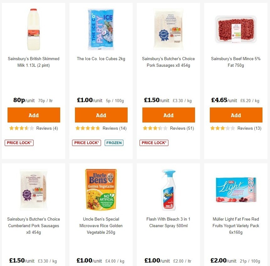 Sainsbury's Offers from 26 June