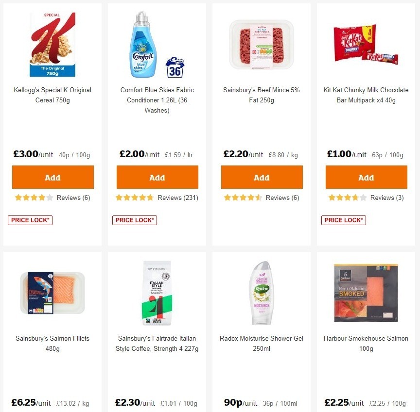 Sainsbury's Offers from 26 June
