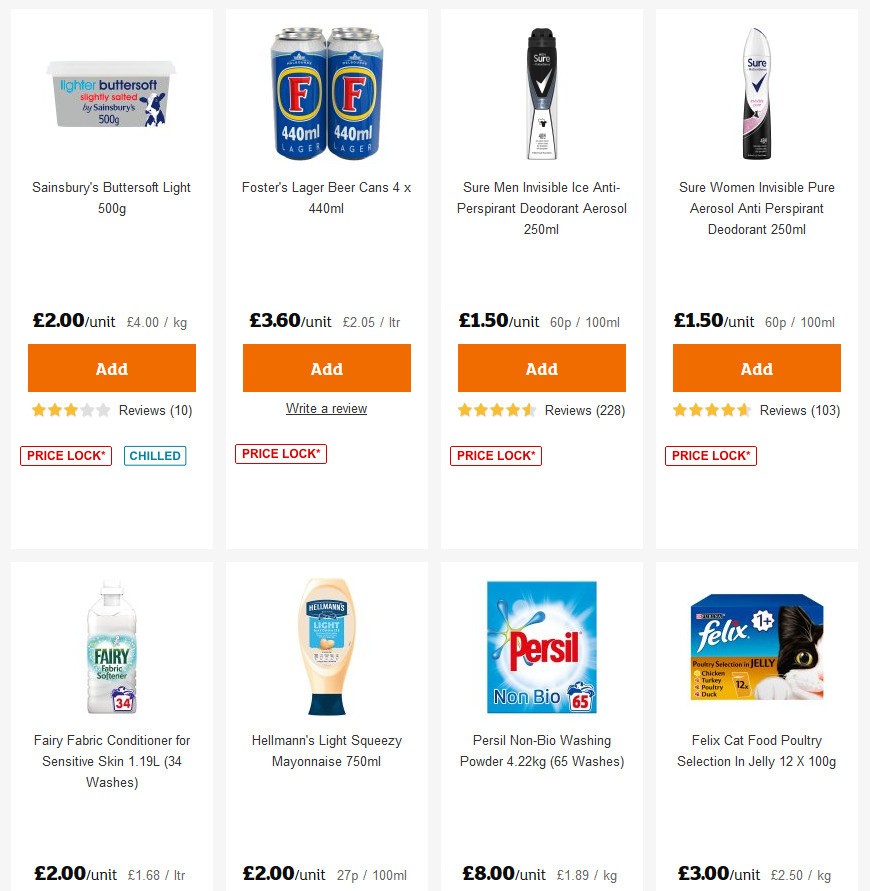 Sainsbury's Offers from 10 July