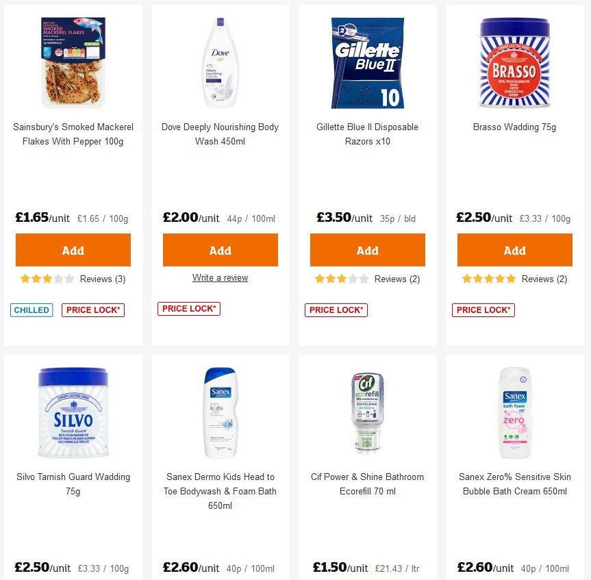 Sainsbury's Offers from 10 July