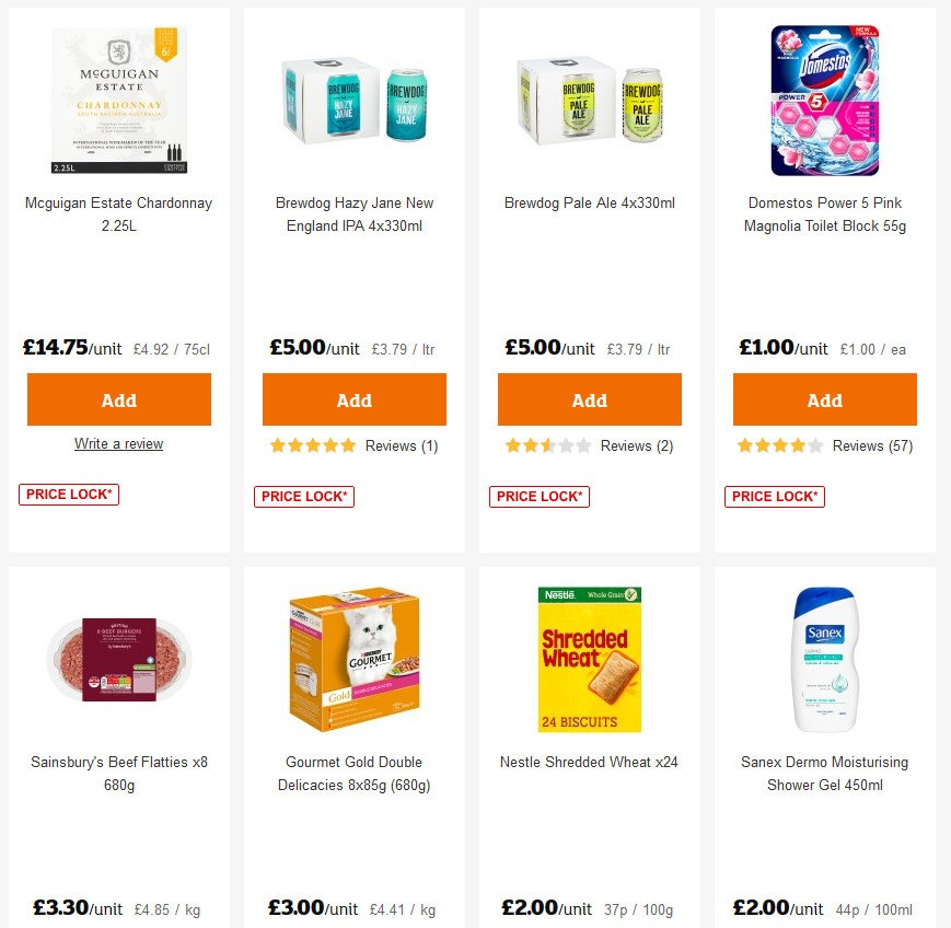 Sainsbury's Offers from 10 July