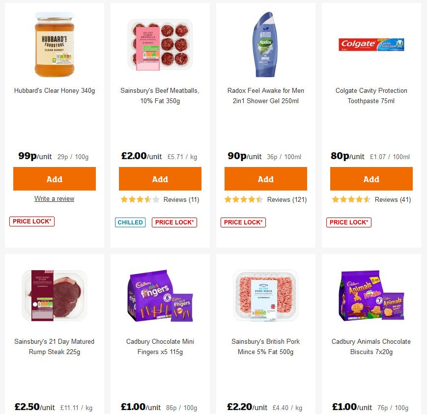 Sainsbury's Offers from 10 July
