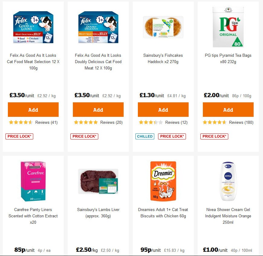 Sainsbury's Offers from 10 July
