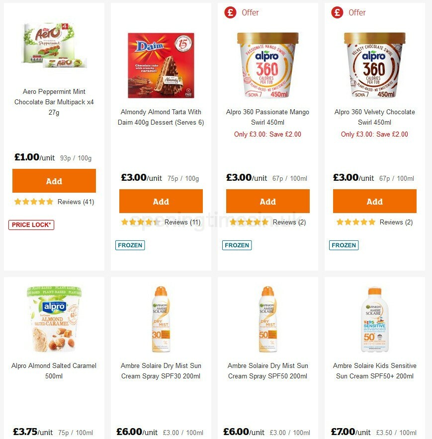 Sainsbury's Offers from 31 July