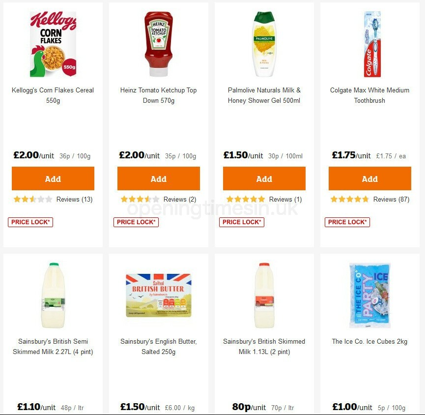 Sainsbury's Offers from 31 July