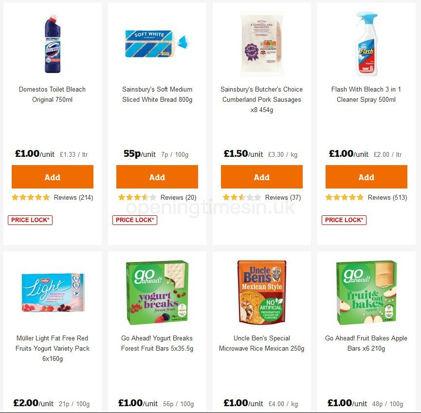 Sainsbury's Offers from 31 July