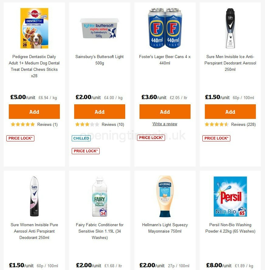 Sainsbury's Offers from 31 July