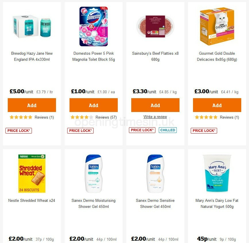 Sainsbury's Offers from 31 July