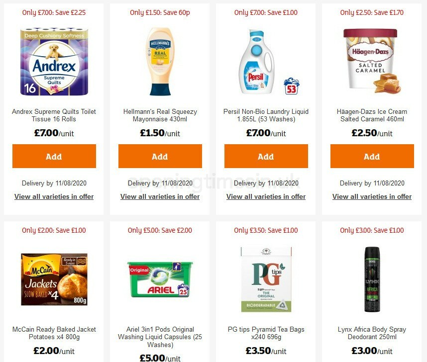 Sainsbury's Offers from 31 July