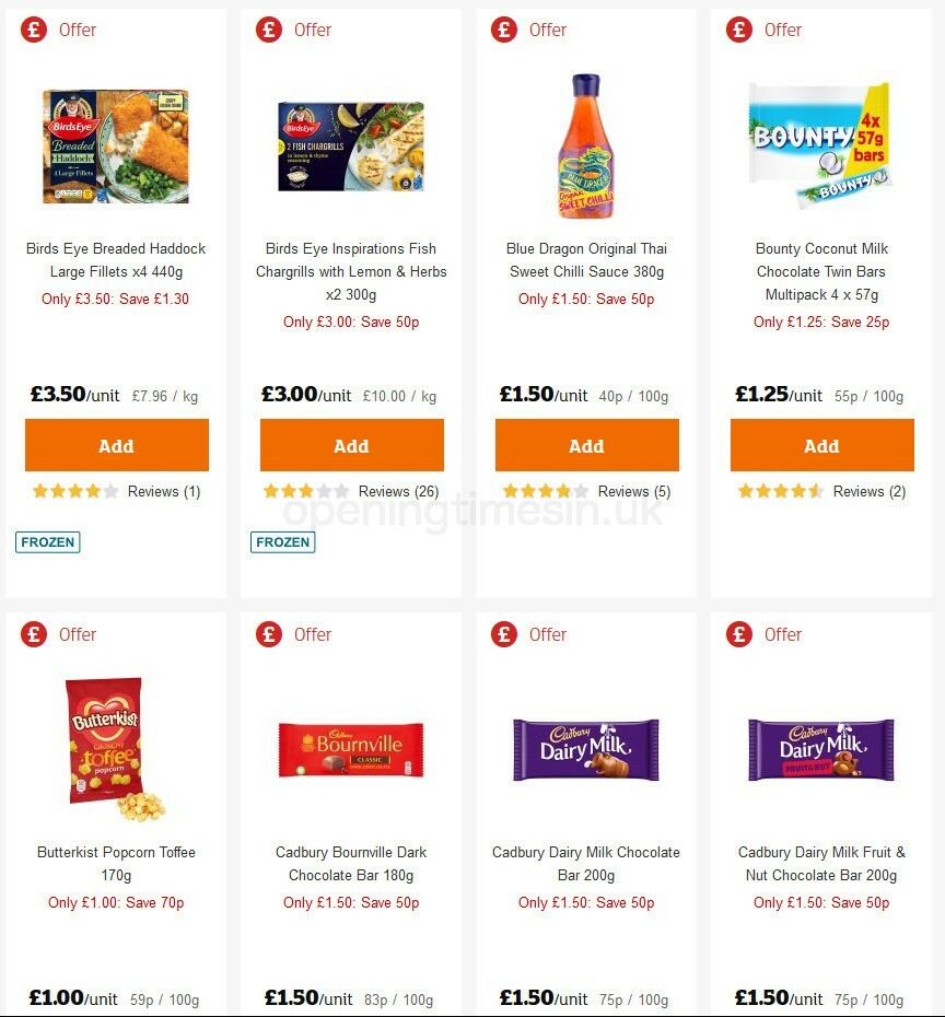 Sainsbury's Offers from 14 August