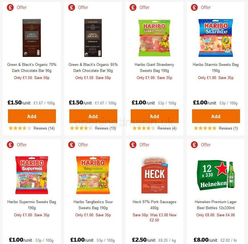 Sainsbury's Offers from 14 August