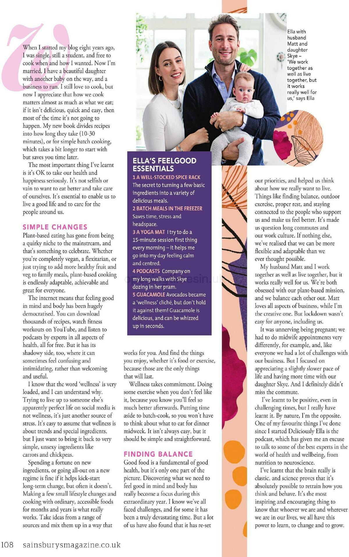 Sainsbury's Magazine September Offers from 1 September