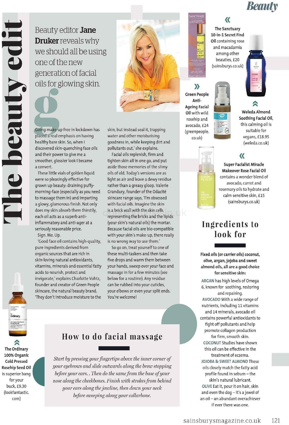 Sainsbury's Magazine September Offers from 1 September