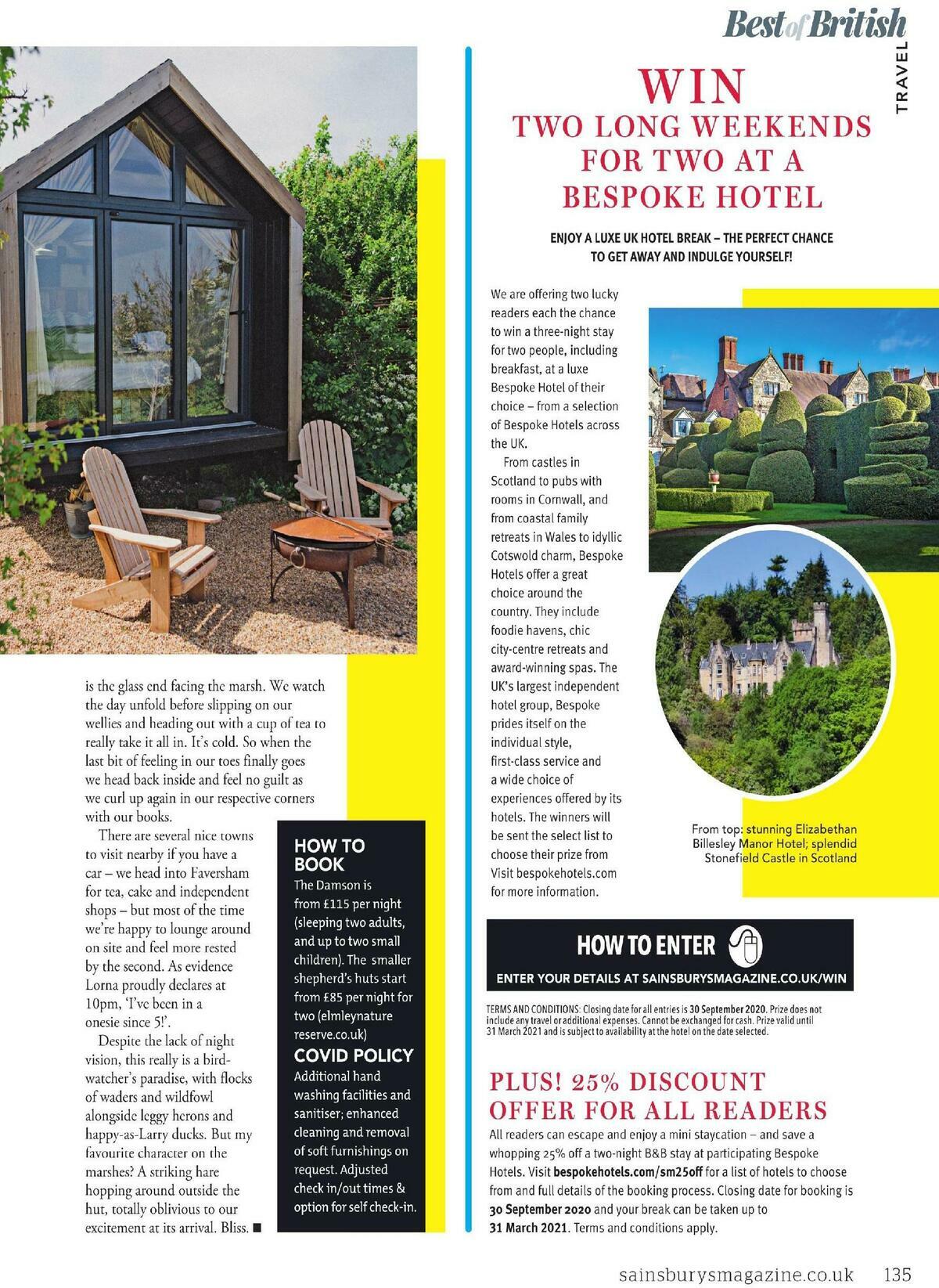 Sainsbury's Magazine September Offers from 1 September