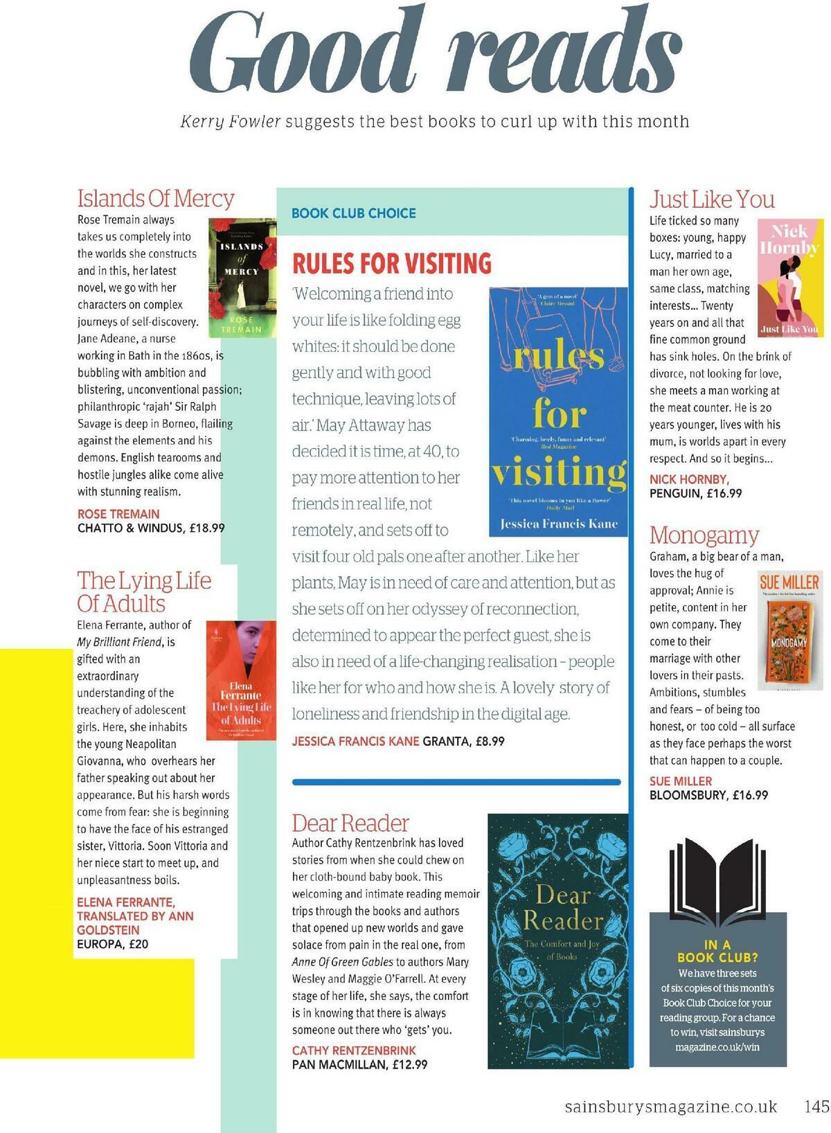 Sainsbury's Magazine September Offers from 1 September