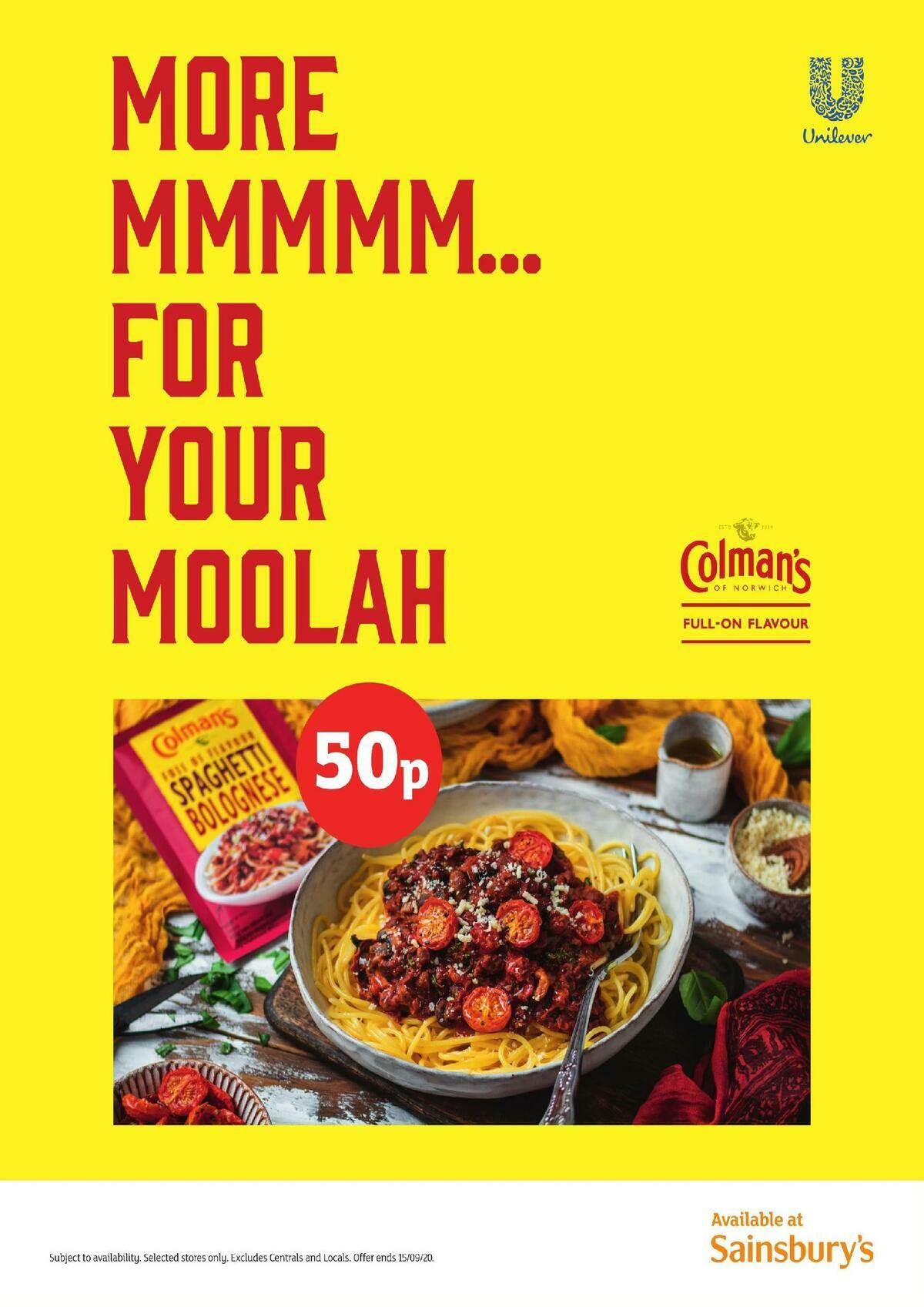 Sainsbury's Magazine September Offers from 1 September