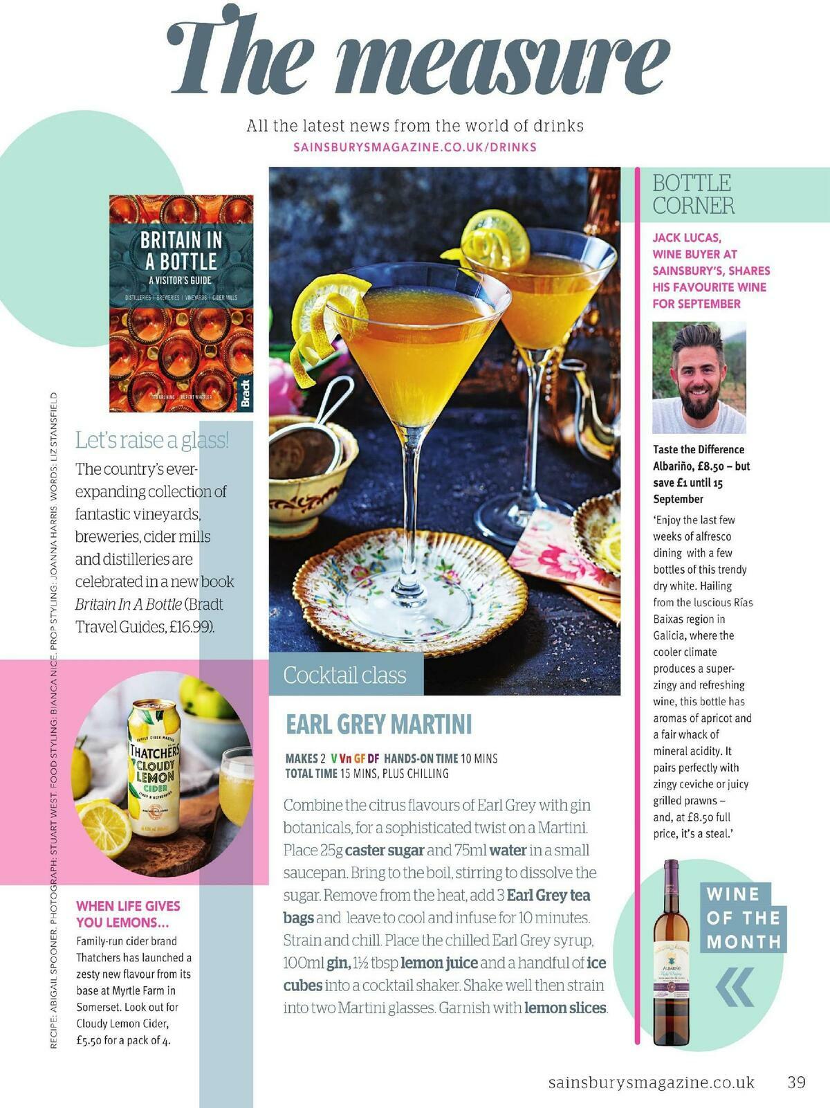 Sainsbury's Magazine September Offers from 1 September