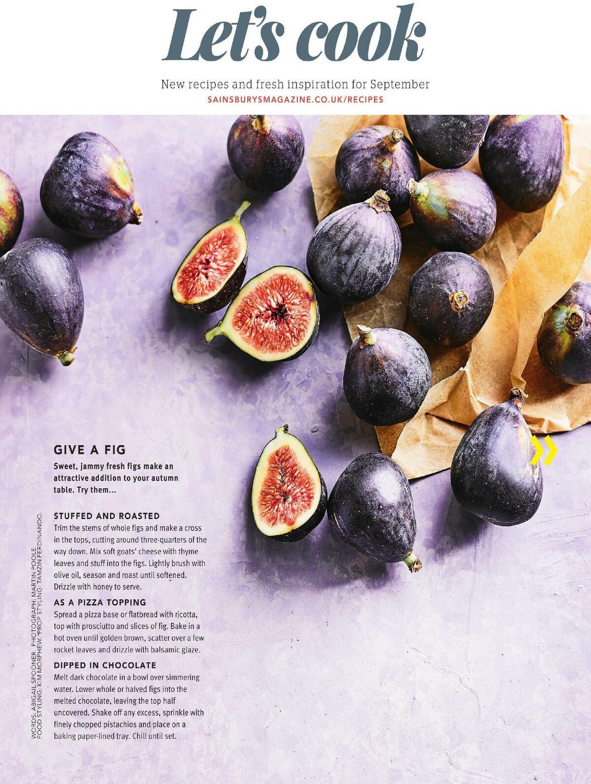 Sainsbury's Magazine September Offers from 1 September