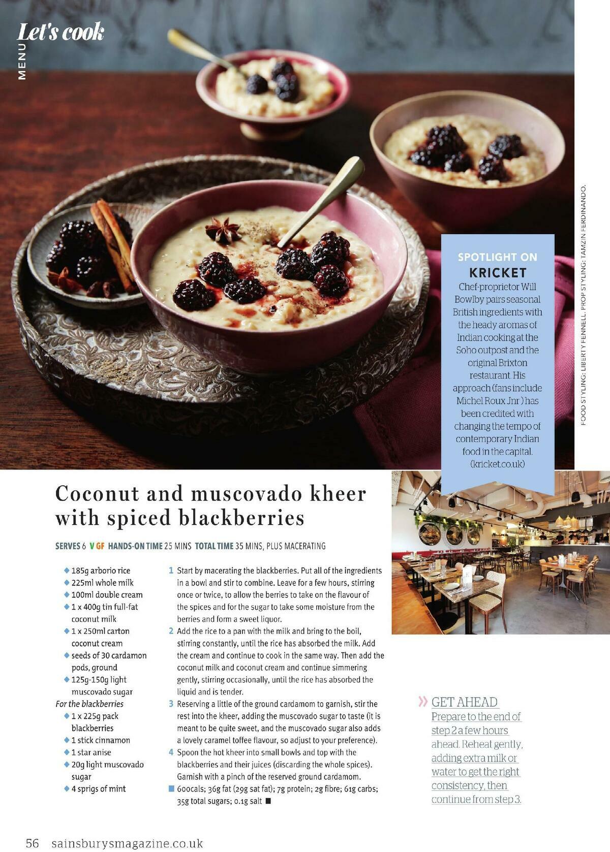 Sainsbury's Magazine September Offers from 1 September