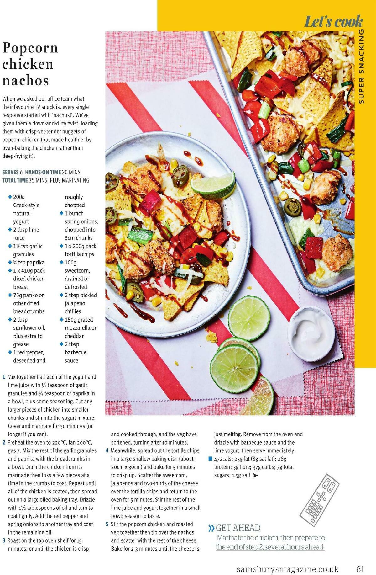 Sainsbury's Magazine September Offers from 1 September