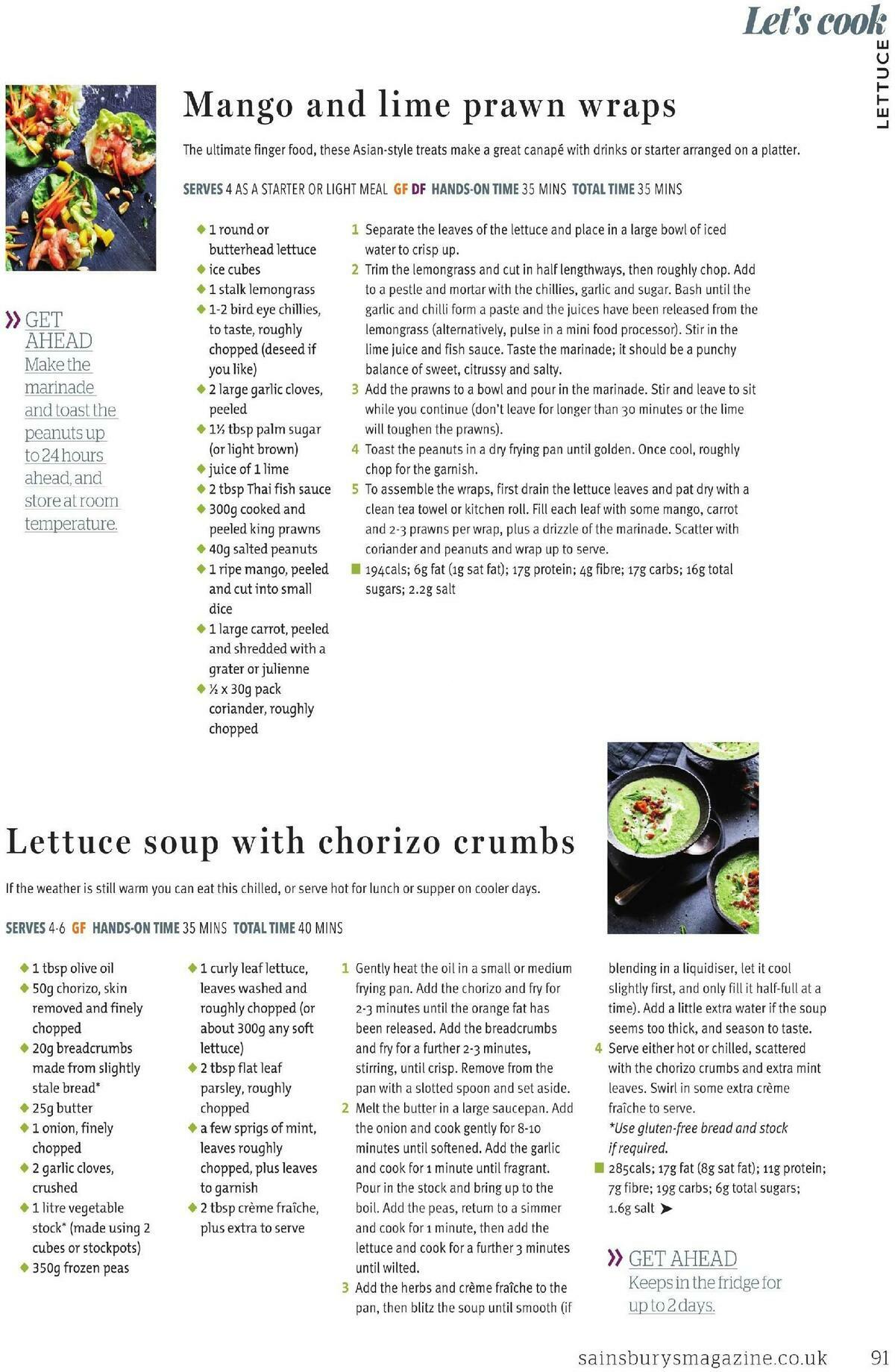 Sainsbury's Magazine September Offers from 1 September