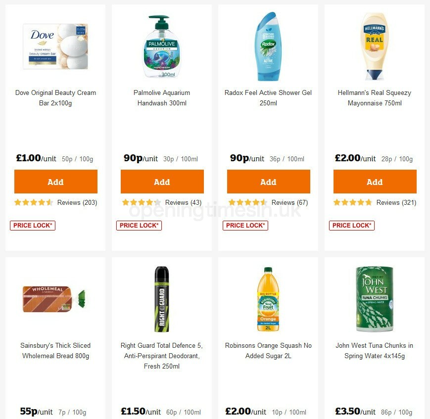 Sainsbury's Offers from 18 September