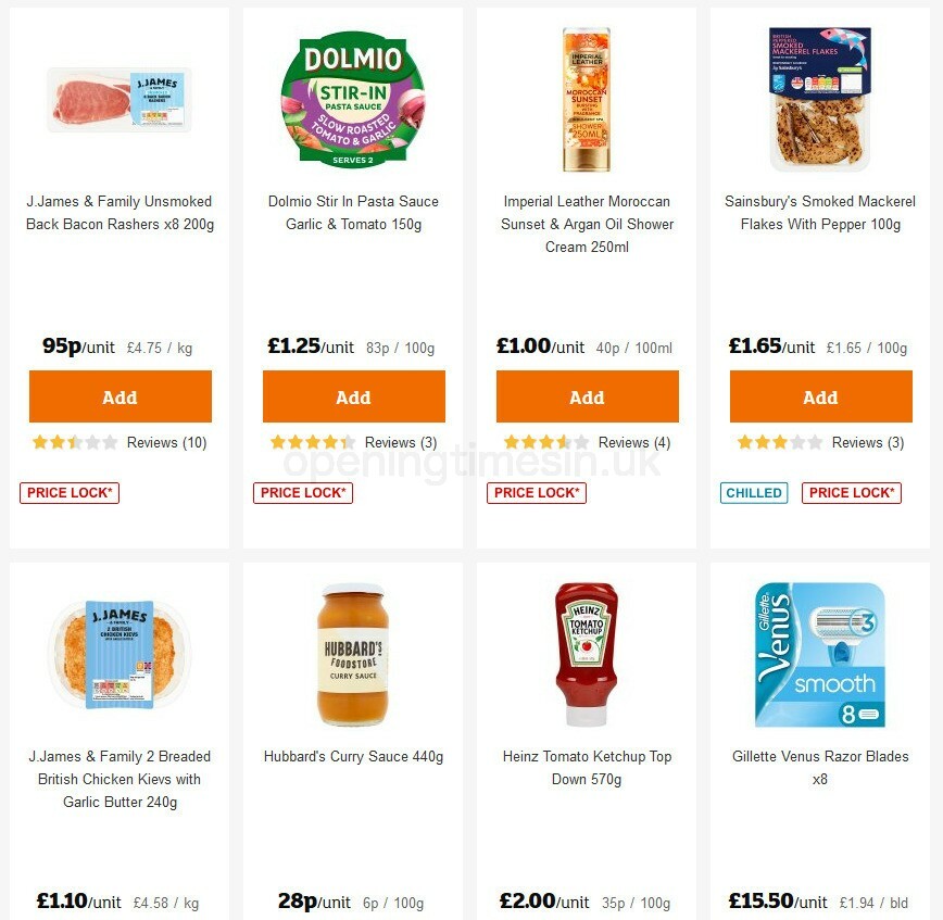Sainsbury's Offers from 18 September